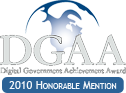 Digital Government Achievement Award 2010 Honorable Mention