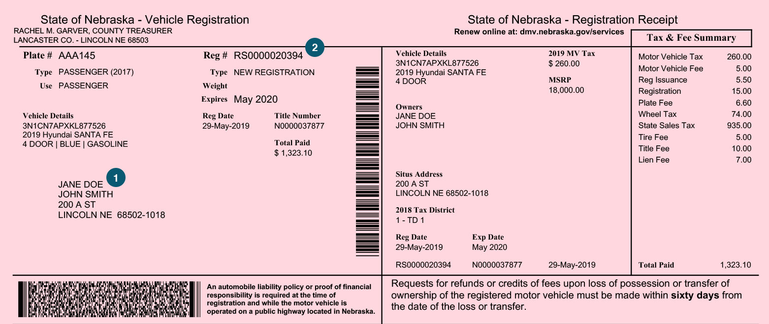 Sample Registration